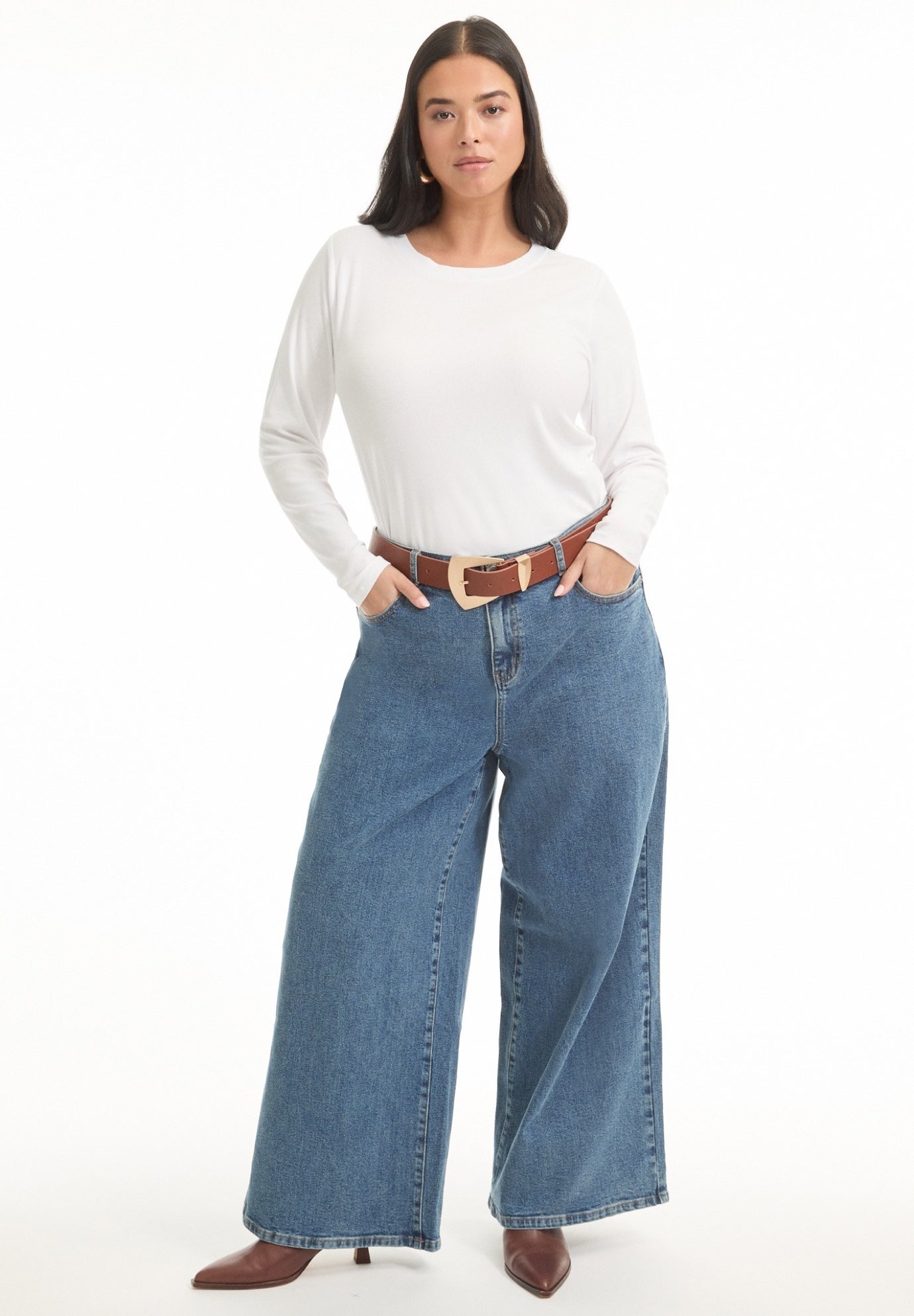 Ribbed Crewneck Top image number 0