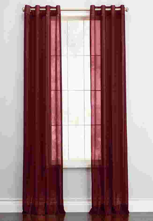 BH Studio Sheer Voile Grommet Panel image number 0