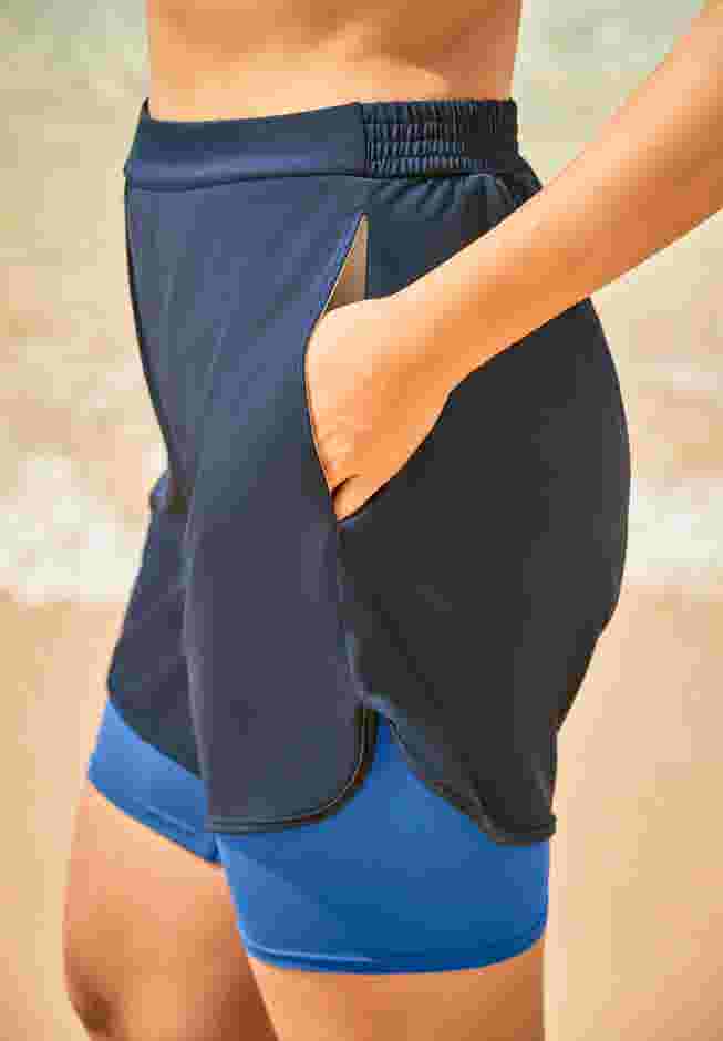 Swim Boardshort with Pop Color Inner Bike Short image number 3