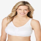 Cotton Back-Close Wireless Bra image number null