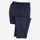 7-Day Knit Straight-Leg Pull-On Pants image number null