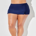 Side Slit Swim Skort image number null