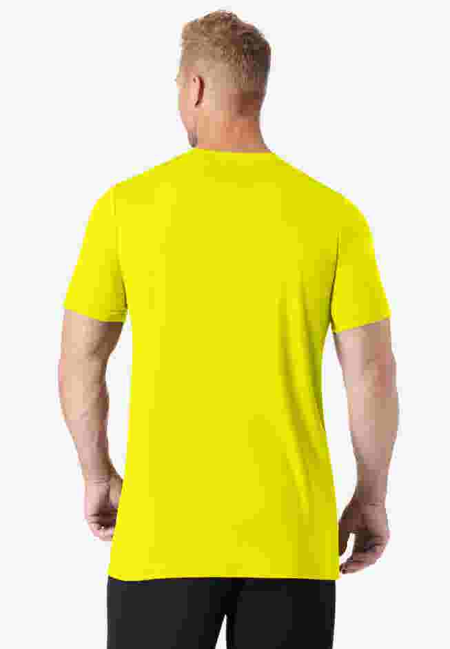 No Sweat Longer-Length Short Sleeve Crewneck Tee image number 1