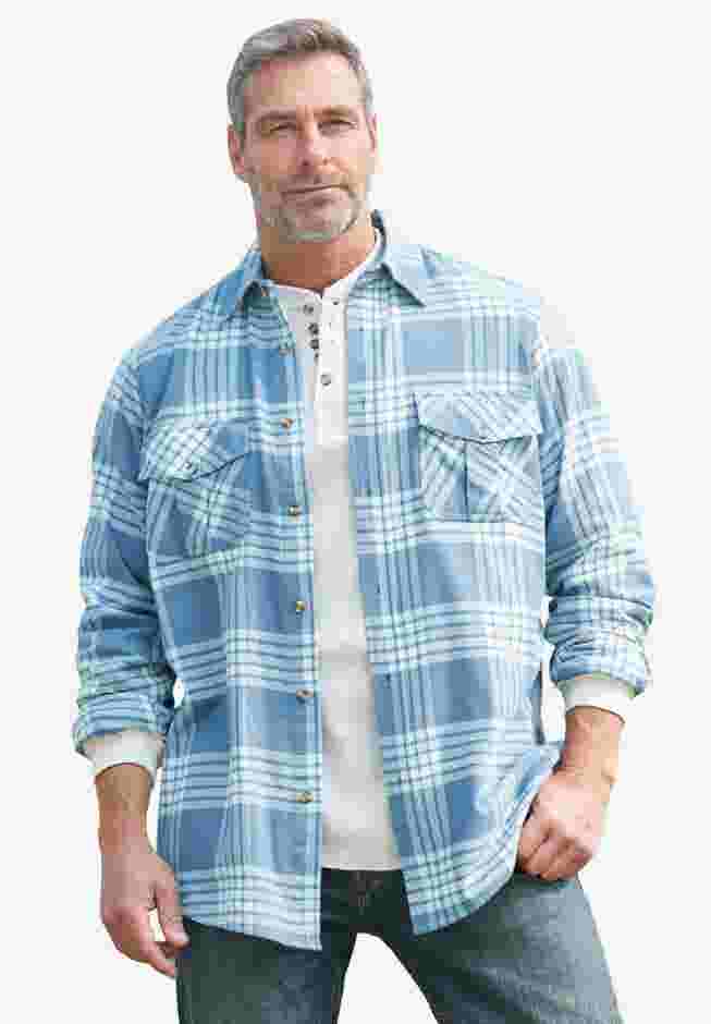 Signature Plaid Flannel Shirt image number 4