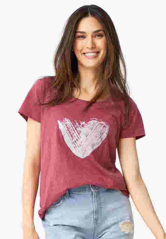 Love Ellos Graphic Tee image number 0