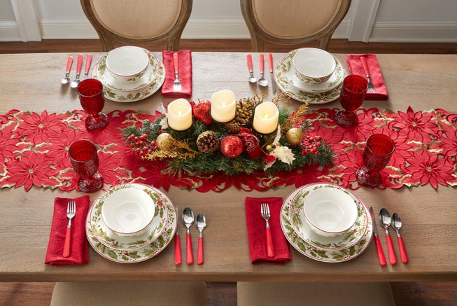 12-pc. Festive Berry Dinnerware Set image number null