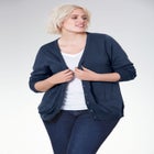 Drapey V-Neck Tee image number null