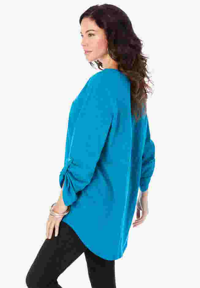 Boyfriend Textured Tunic image number 2