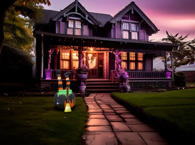 6' Witches Brew Inflatable image number null