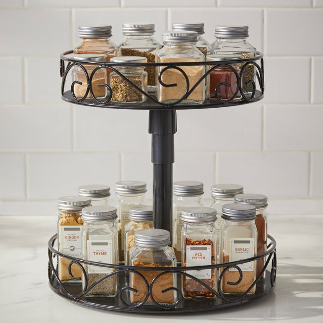 Scroll 2-Tier Lazy Susan image number null