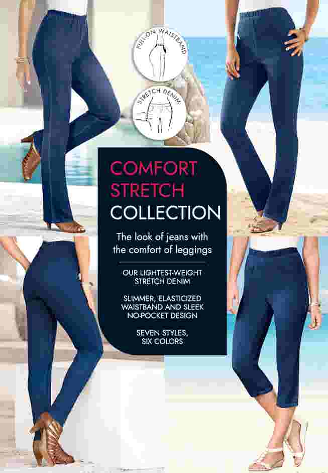 Comfort Stretch Straight Leg Jean image number 3