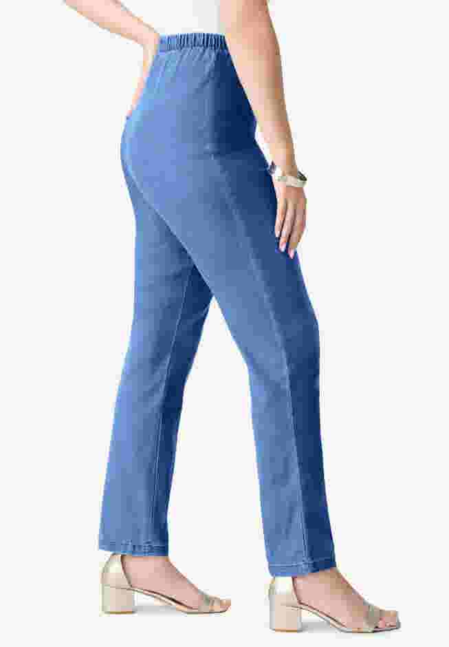 Comfort Stretch Straight Leg Jean image number 2