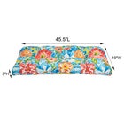 BH Performance Fabric Tufted Wicker Settee Cushion image number null