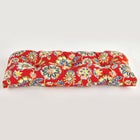 BH Performance Fabric Tufted Wicker Settee Cushion image number null