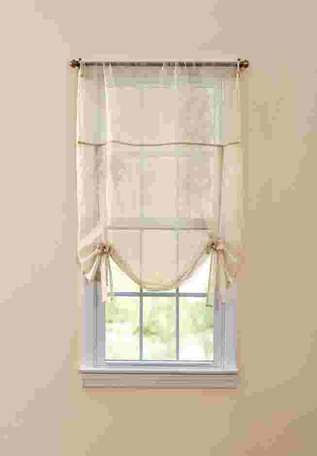BH Studio Sheer Voile Tie-Up Shade image number 0