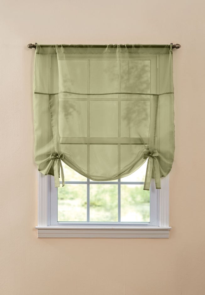 BH Studio Sheer Voile Tie-Up Shade image number 0