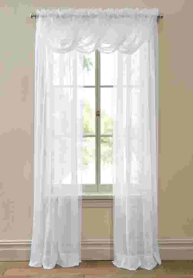 BH Studio Sheer Voile Toga Valance image number 0