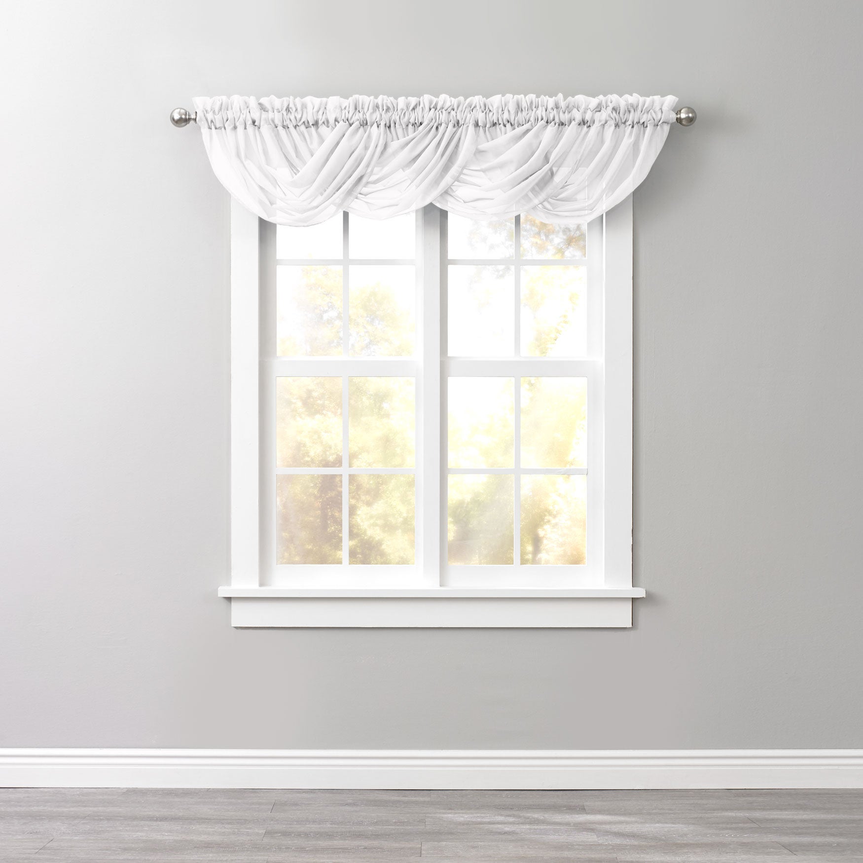 BH Studio Sheer Voile Toga Valance image number 0