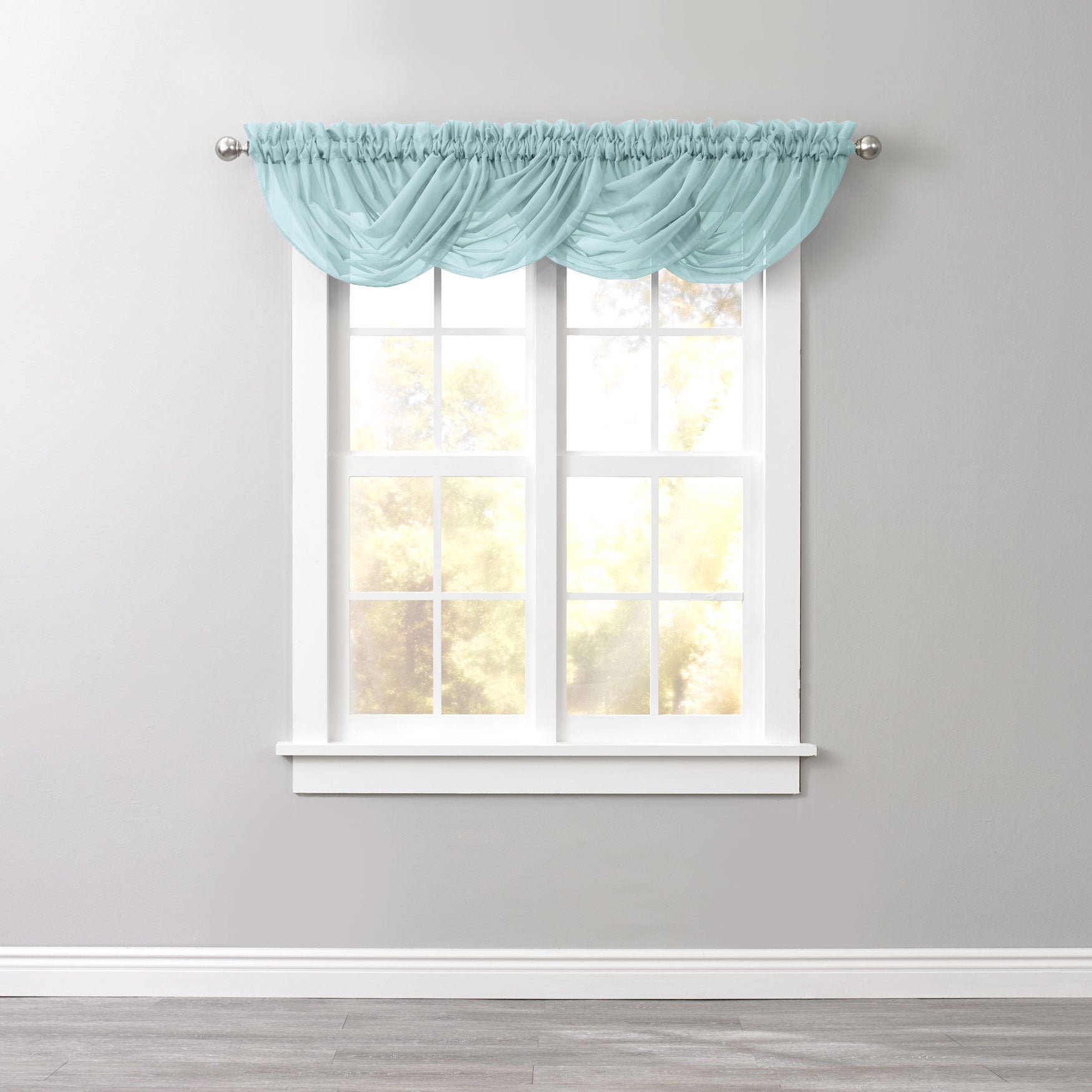 BH Studio Sheer Voile Toga Valance image number 0