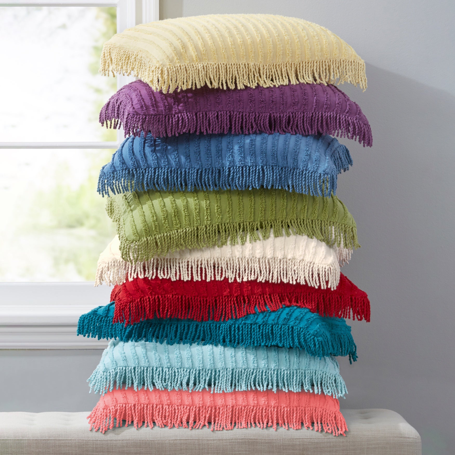 Chenille 100% Cotton Sham image number 2