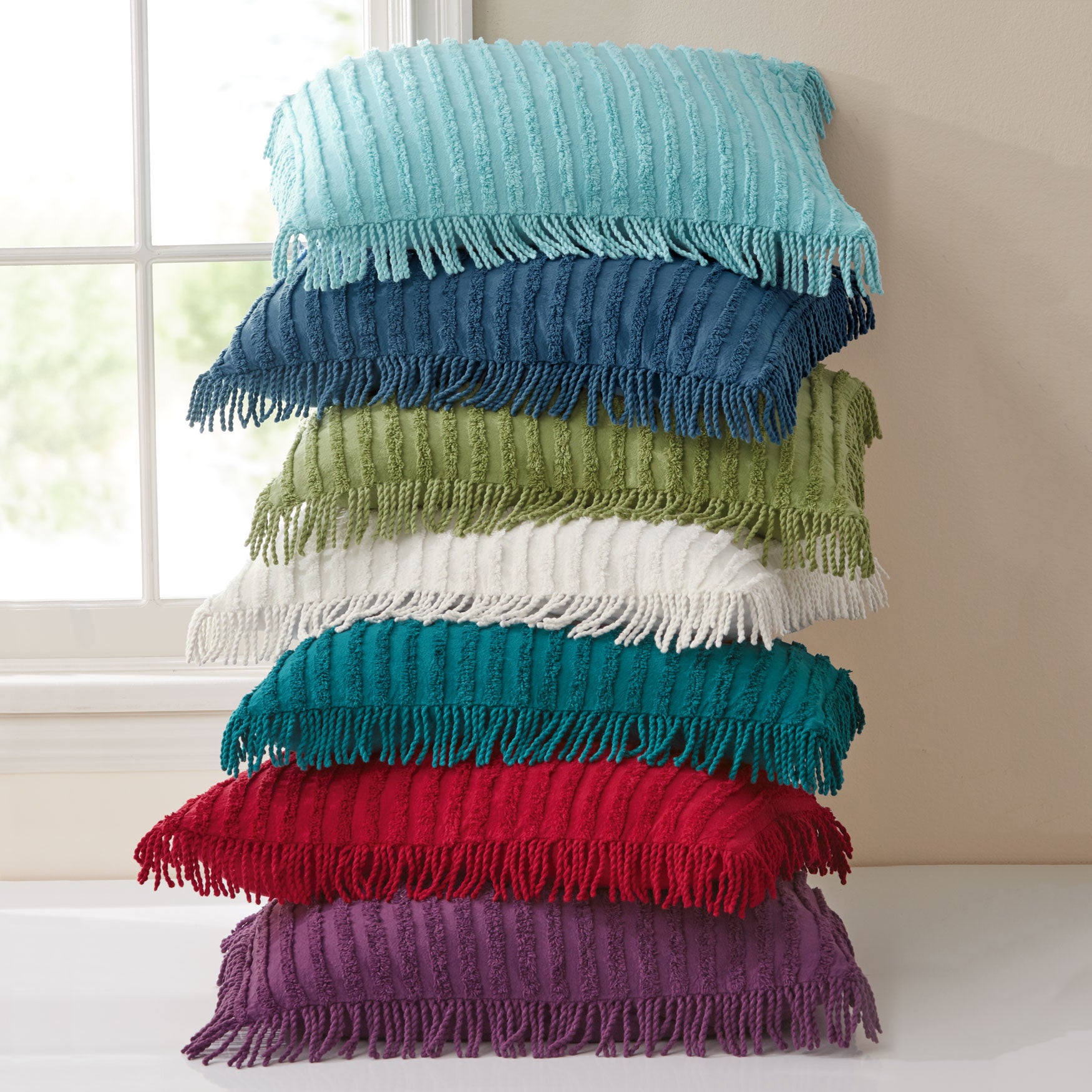 Chenille 100% Cotton Sham image number 1