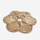 Scallop Edge Border Christmas Tree Skirt image number null