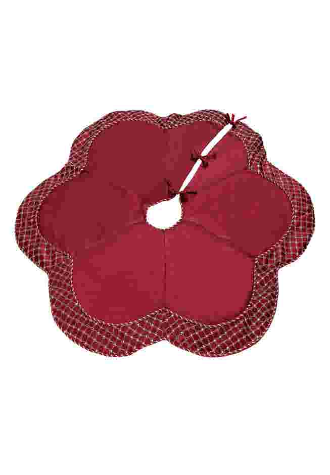 Scallop Edge Border Christmas Tree Skirt image number 0