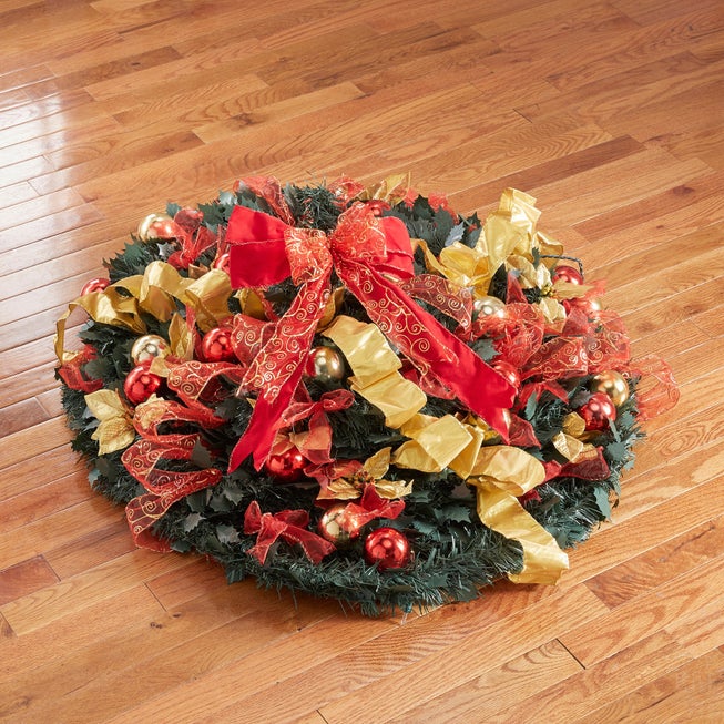 Fully Decorated Pre-Lit 7½’ Pop-Up Christmas Tree image number 2