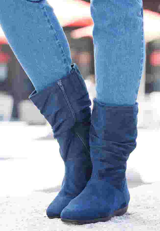 The Aneela Wide Calf Boot image number 9