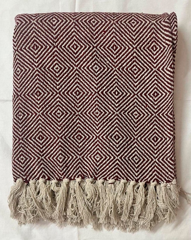 Diamond Woven Throw image number 0