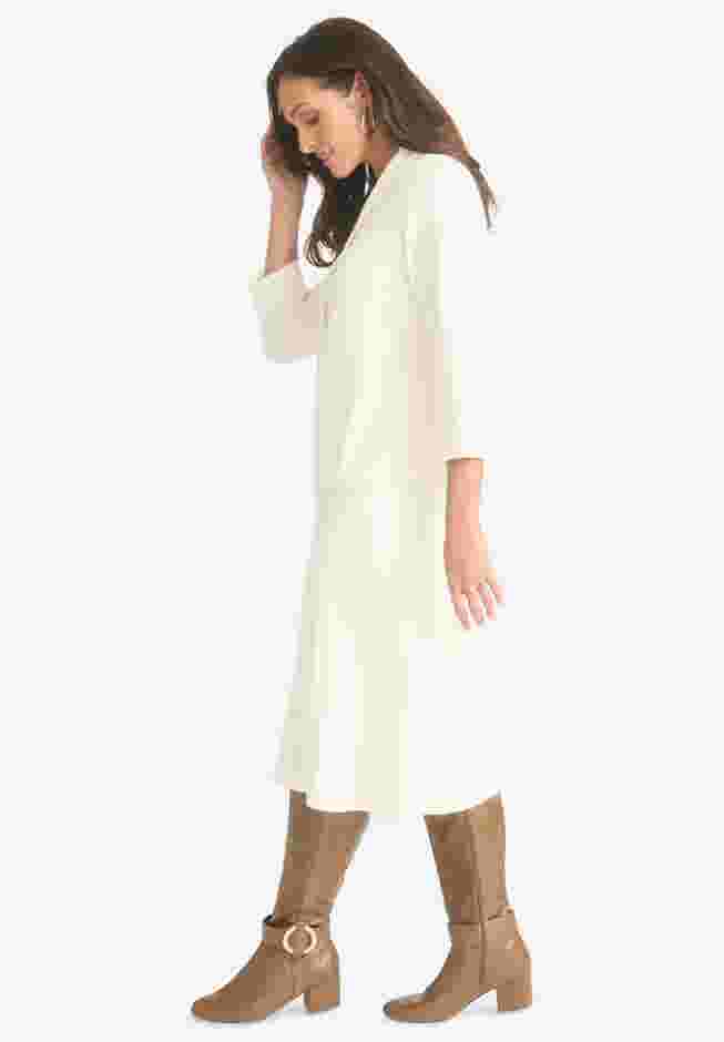 2-Piece Sweater Jacket Dress image number 2