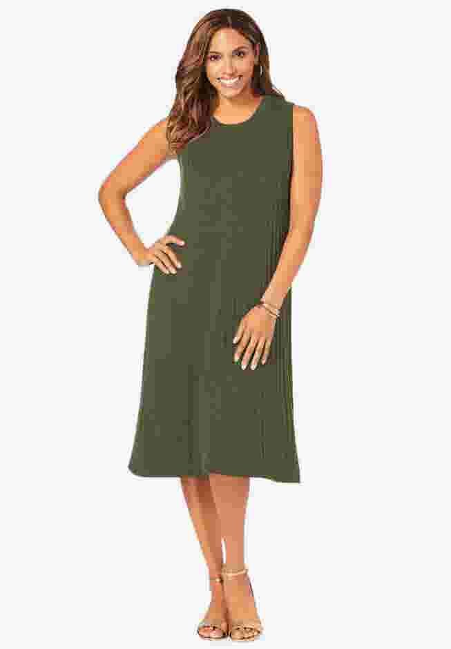 2-Piece Sweater Jacket Dress image number 4