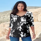 Ultimate Long Sleeve V Neck Tee image number null