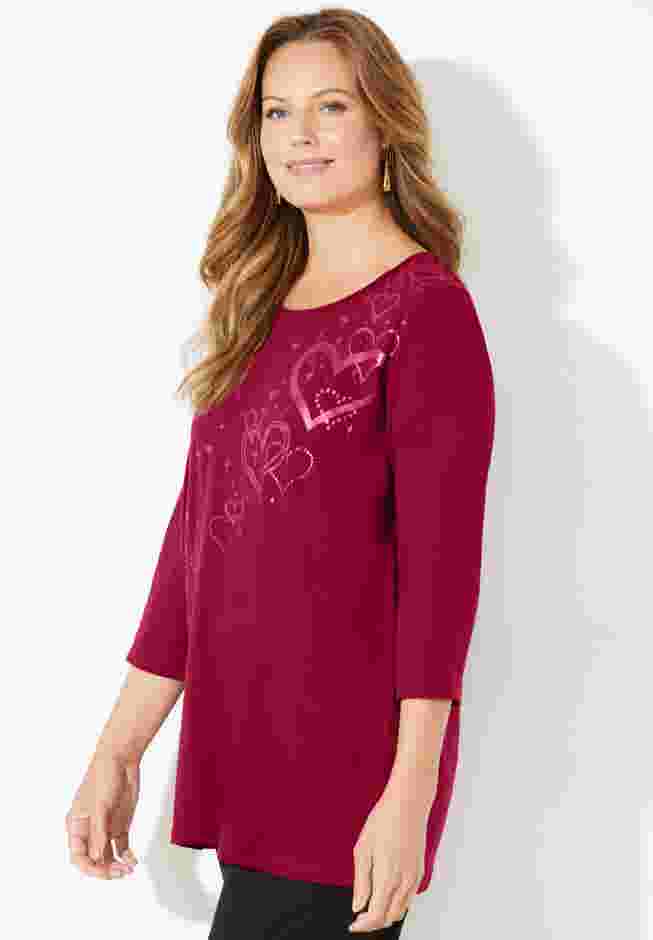 Glitter Graphic Tee image number 2
