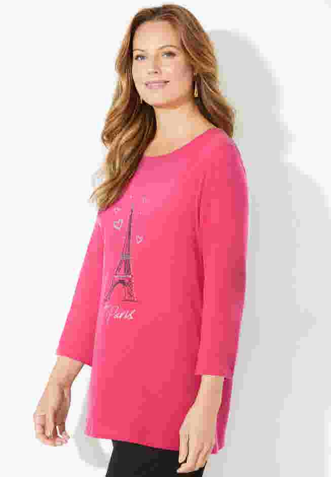 Glitter Graphic Tee image number 2