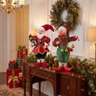 16"H Elf With Ornament Garland image number 4