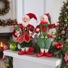 16"H Elf With Ornament Garland image number 2