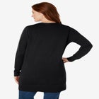 Perfect Longer-Length Cotton Cardigan Sweater image number null