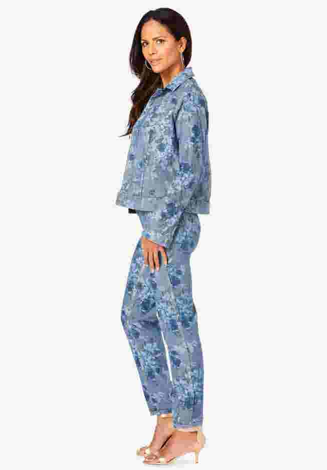 Reversible Stretch Denim Jacket image number 2