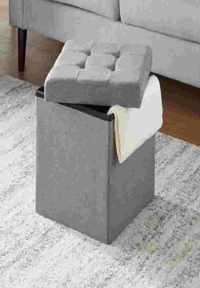 Single Foldable Ottoman image number 0