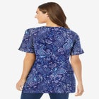 Perfect Printed Crewneck Tunic image number null