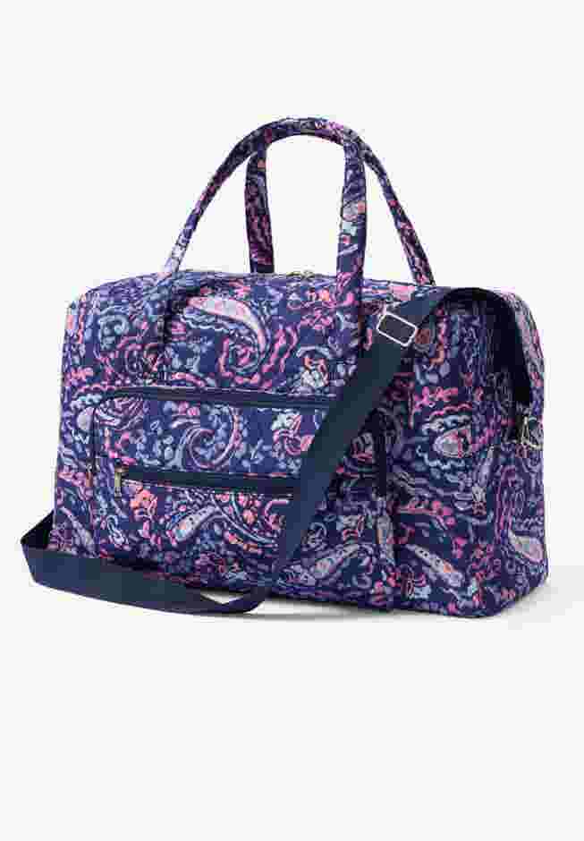 2-Piece Large Quilted Tote & Garment Bag image number 2