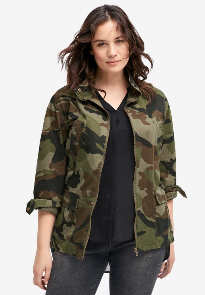 Camo Utility Jacket image number null