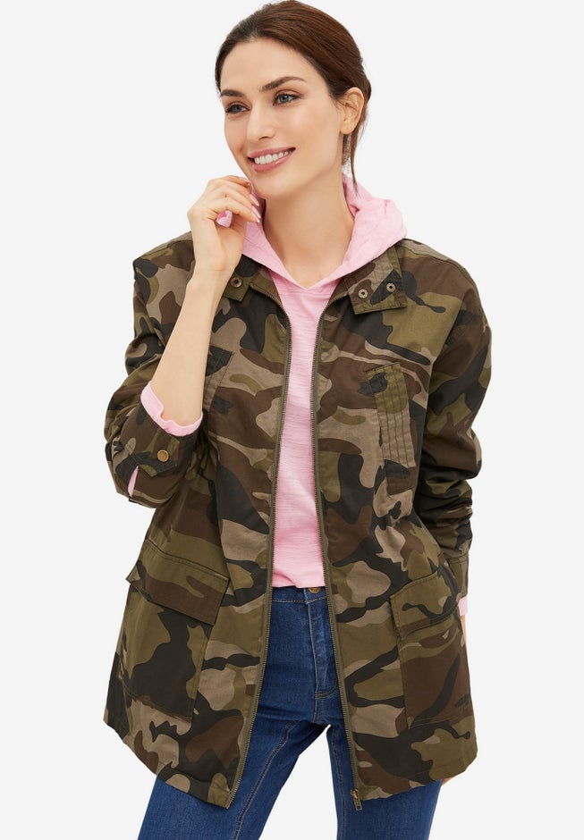 Camo Utility Jacket image number null