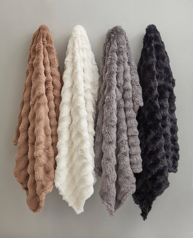 Cascade Ultra Fine Faux Fur Throw image number 0