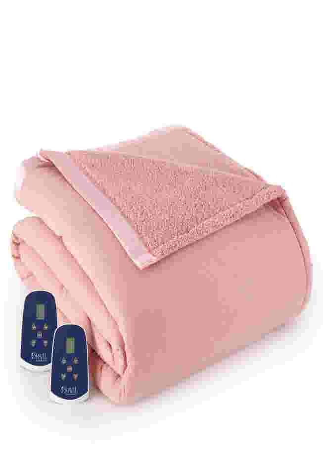 Micro Flannel Sherpa Electric Blanket image number 0