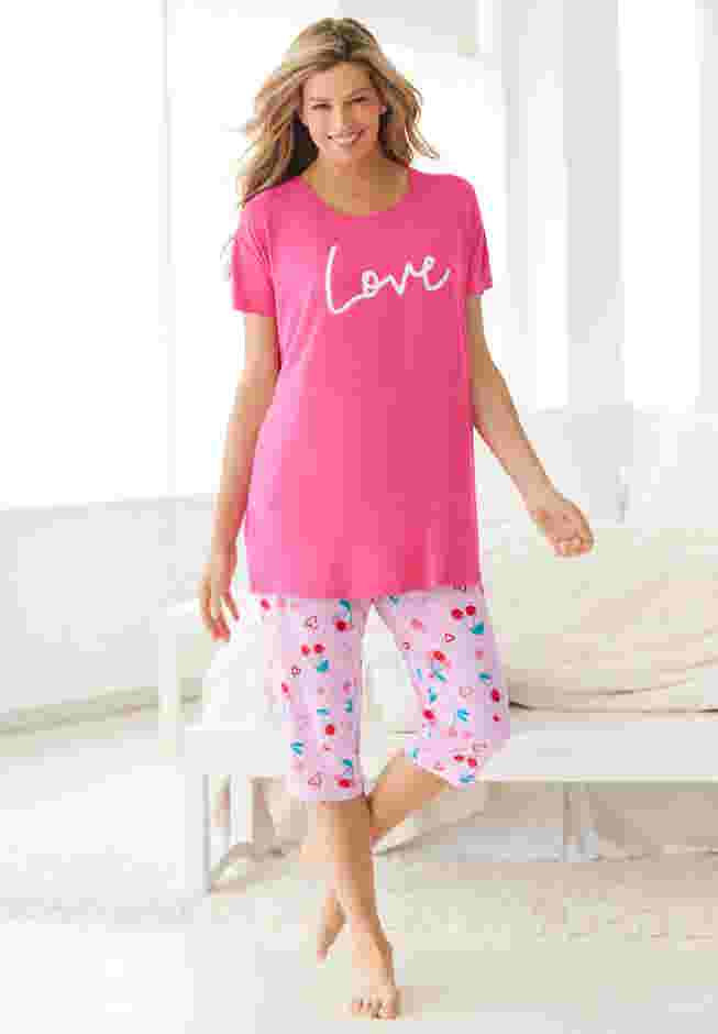 Knit Sleep Capri image number 4