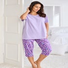 Knit Sleep Capri image number null