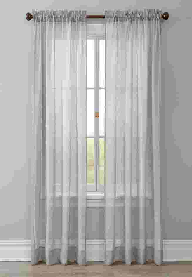 BH Studio Crushed Voile Rod-Pocket Panel image number 0