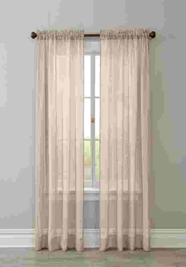 BH Studio Crushed Voile Rod-Pocket Panel image number 0